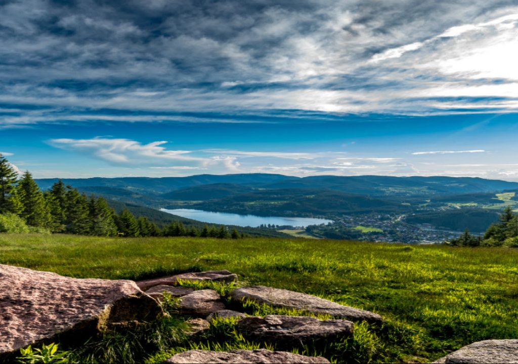 Ein See im Hochschwarzwald.