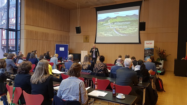 Dr. Peter Zimmer beim TourCert Forum © TourCert