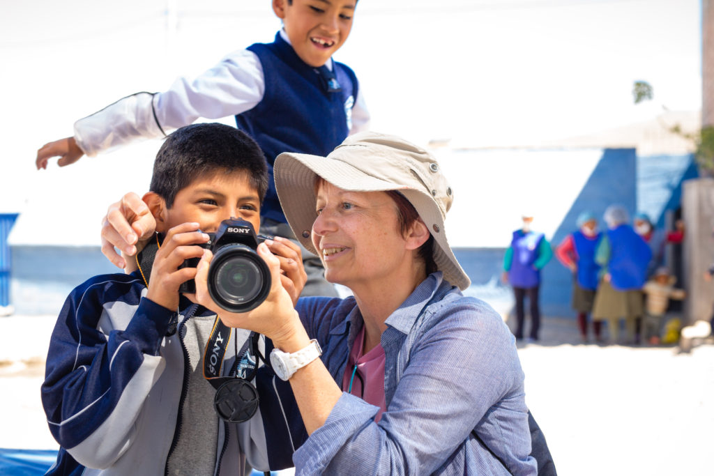 Besuch bei einem viSozial-Projekt in Arequipa, Peru