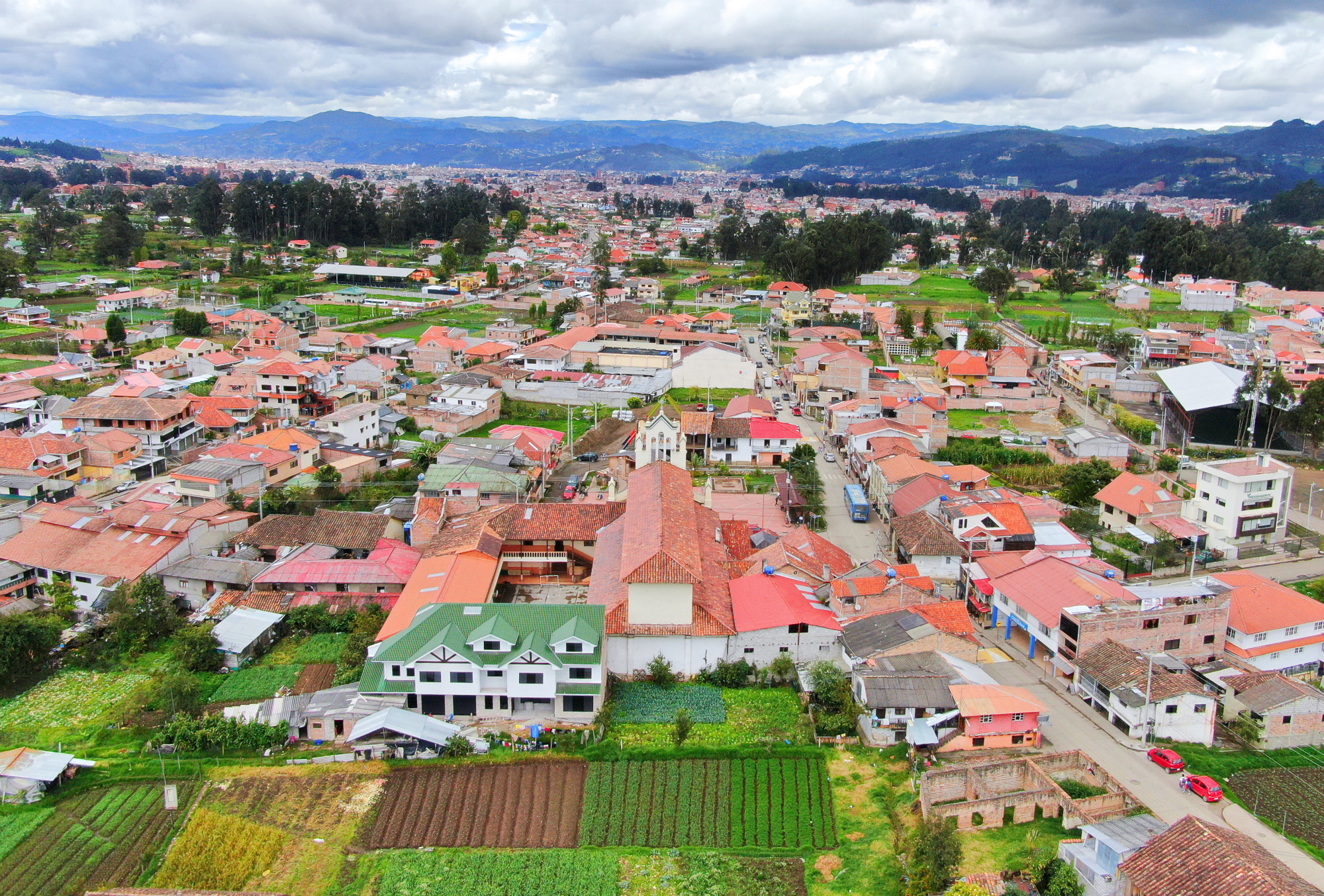 San Joaquín aus der Luft