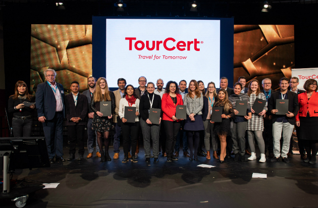 Große Zertifizierungsfeier auf der ITB 2019 in Berlin © TourCert