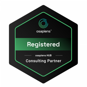 osapiens Badge registered Consulting Partner